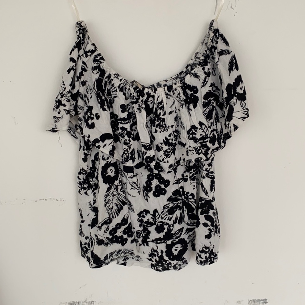 Floral off the shoulder Top